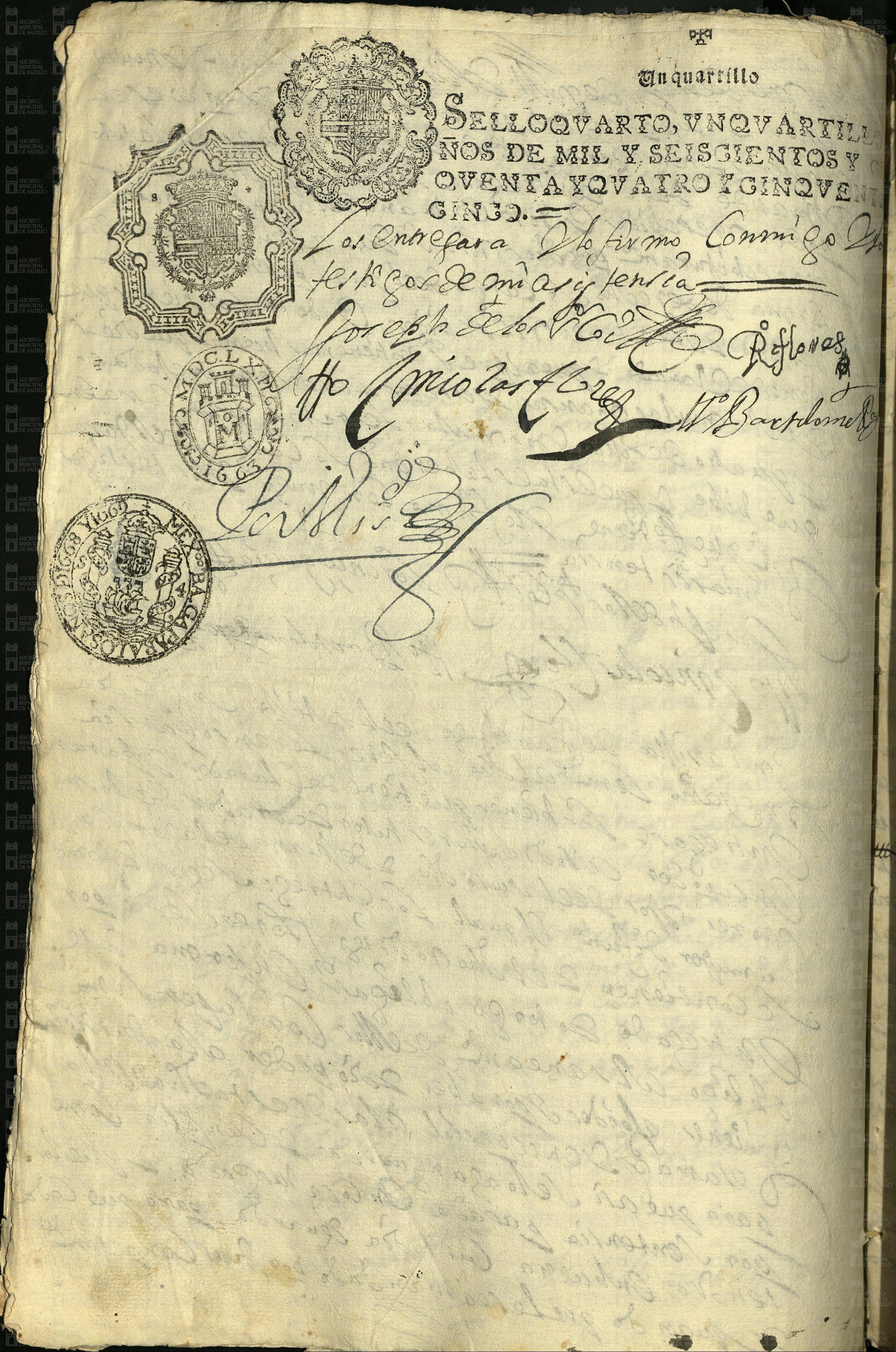 Testamento de Juana de la Garza, esposa de Lorenzo García (ficha AMS PM c. 2, e. 49, d. 56) — imagen 2
