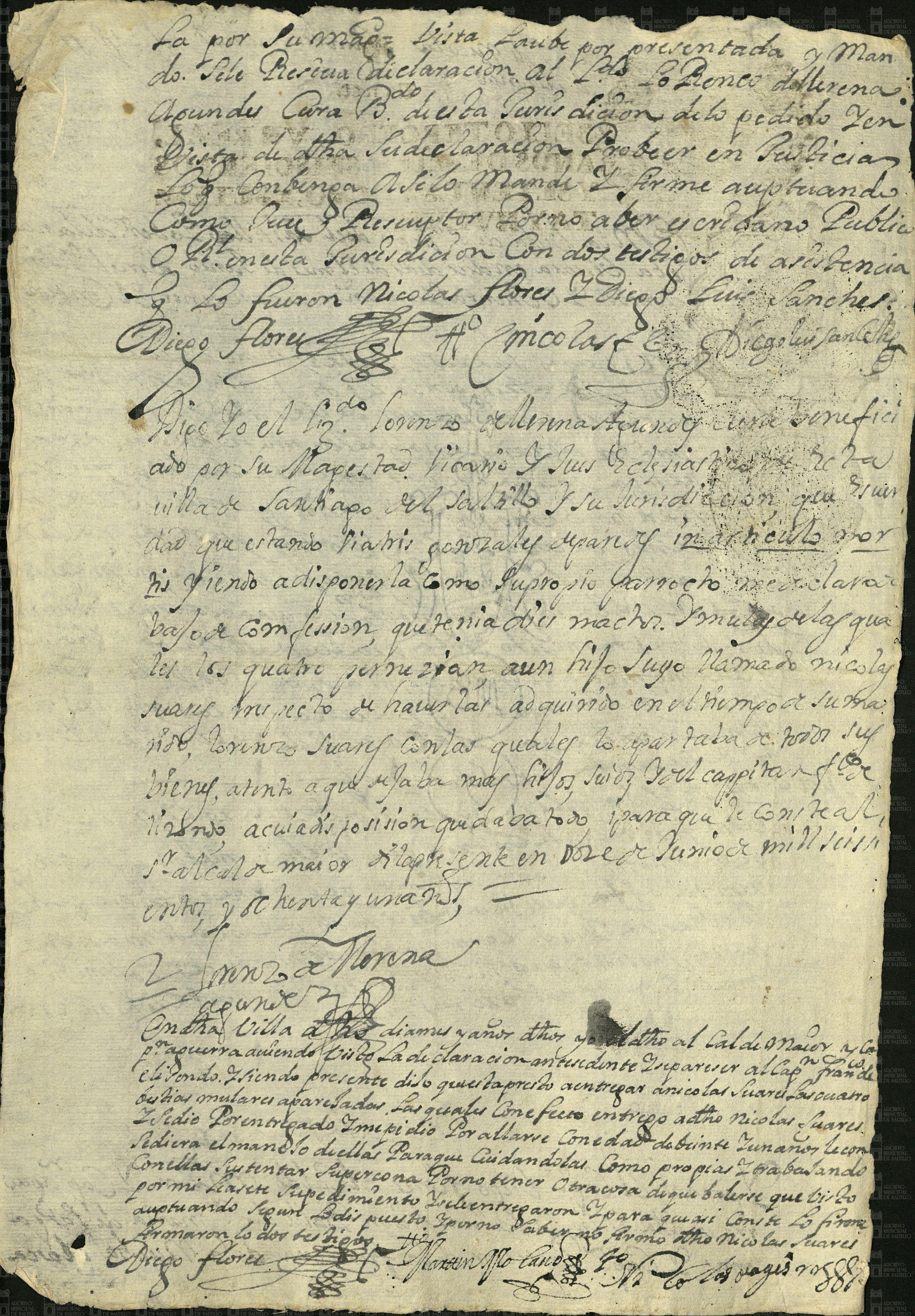 Nicolás Suárez pide los bienes de su madre Beatriz González (ficha AMS PM c. 3, e. 38, d. 7) — imagen 2